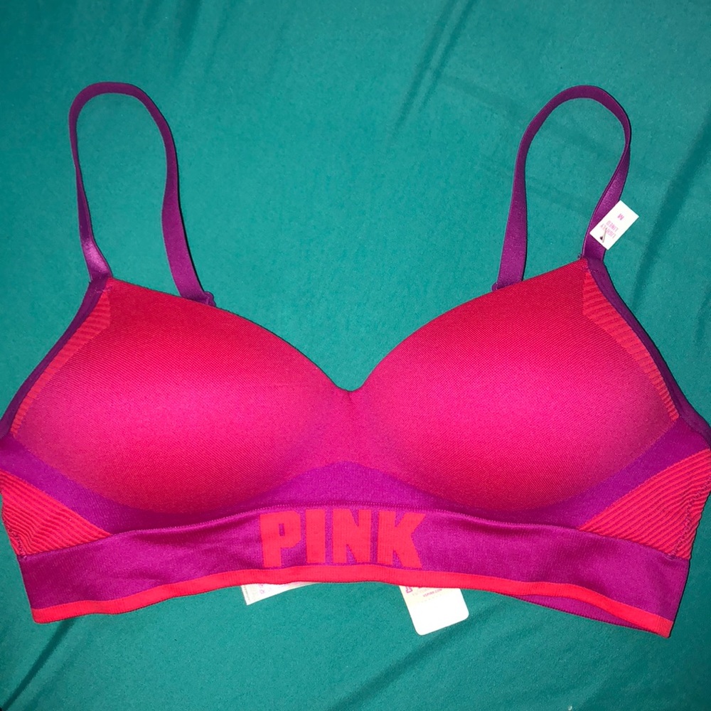 PINK WEAR EVERYWHERE WIRELESS LIGHTLY LINED